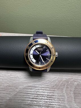Invicta Specialty Collection Watch Tritnite Night Glow Stainless Steel Navy